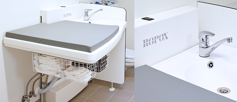 maxi2 puslebord with sink cover